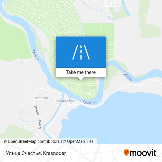Улица Счастья map