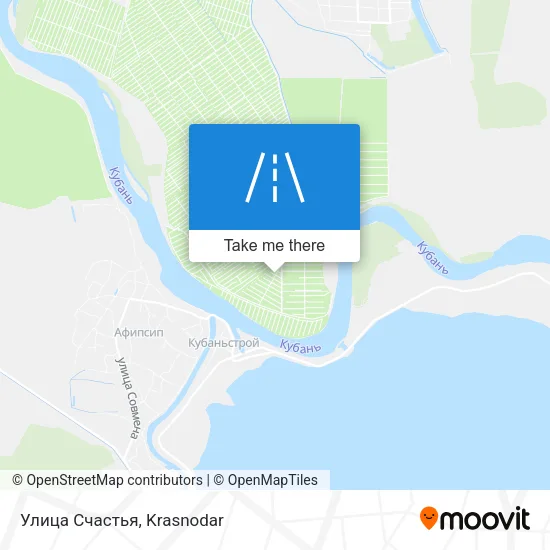 Улица Счастья map