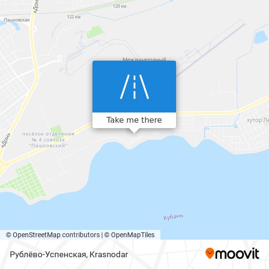 Рублёво-Успенская map