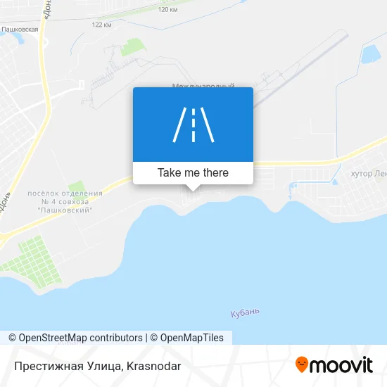 Престижная Улица map