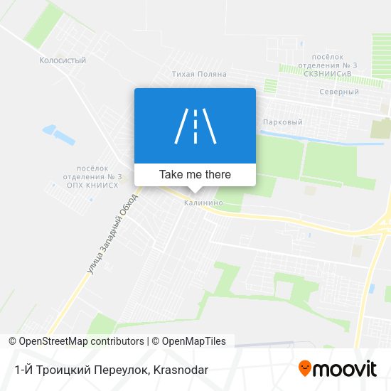 1-Й Троицкий Переулок map