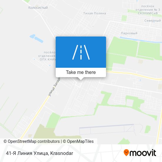 41-Я Линия Улица map