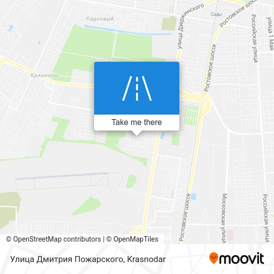 Улица Дмитрия Пожарского map