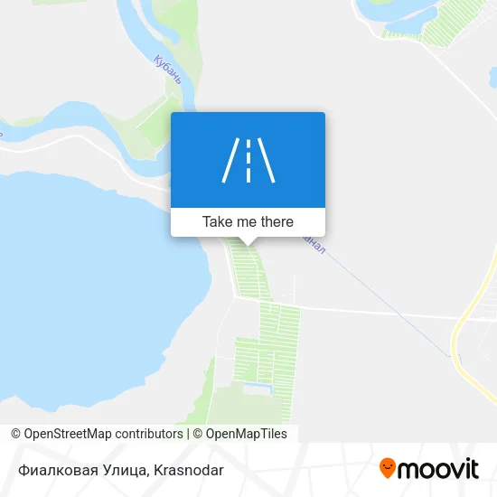 Фиалковая Улица map