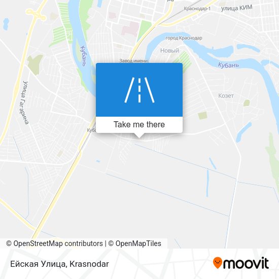 Ейская Улица map