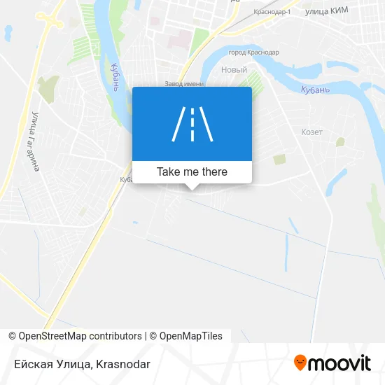 Ейская Улица map