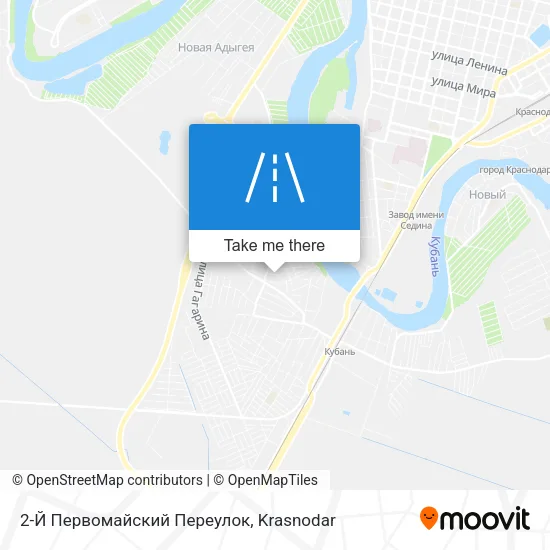 2-Й Первомайский Переулок map