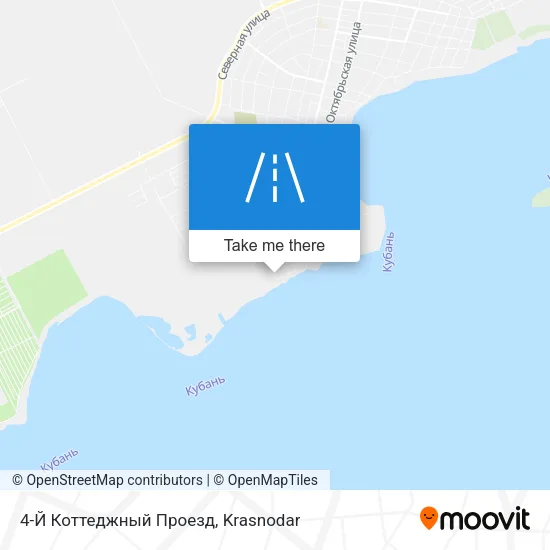 4-Й Коттеджный Проезд map