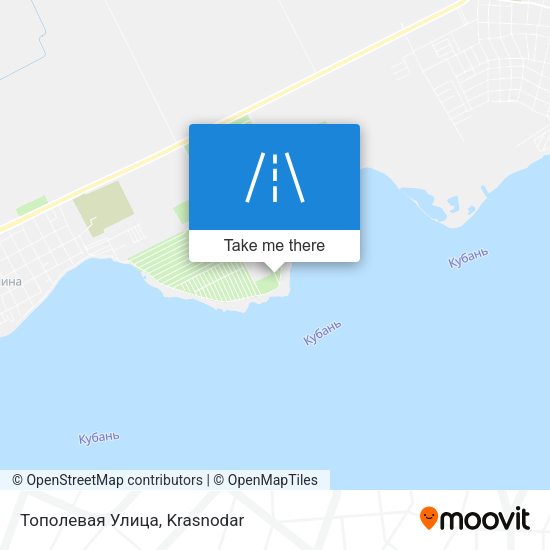 Тополевая Улица map