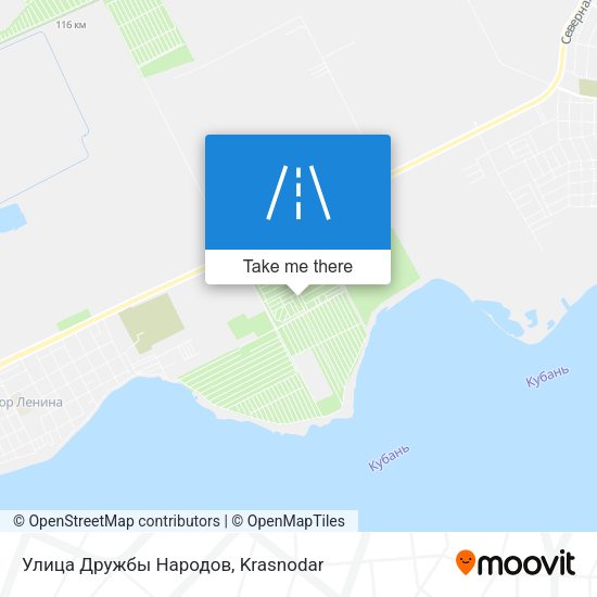 Улица Дружбы Народов map