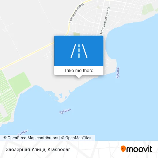 Заозёрная Улица map