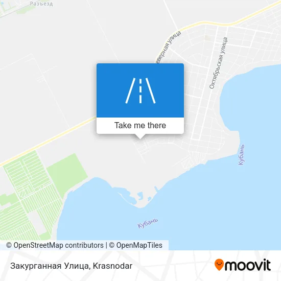 Закурганная Улица map