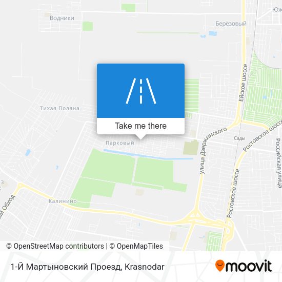 1-Й Мартыновский Проезд map