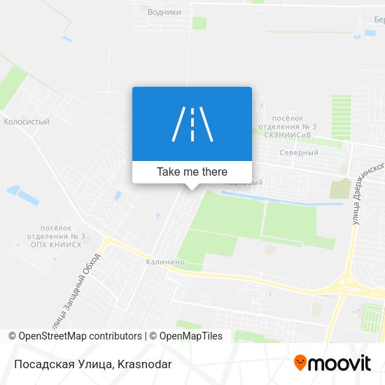 Посадская Улица map
