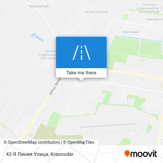 42-Я Линия Улица map