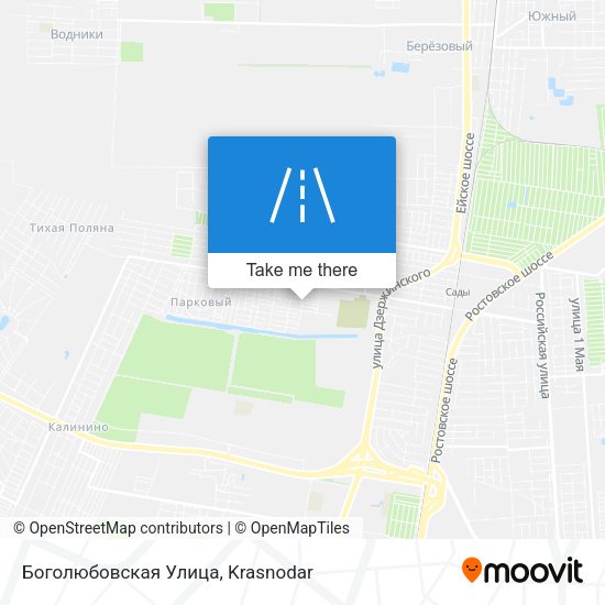 Боголюбовская Улица map