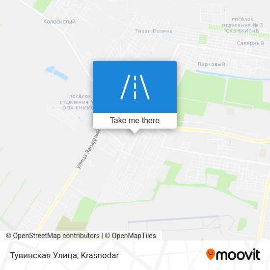 Тувинская Улица map