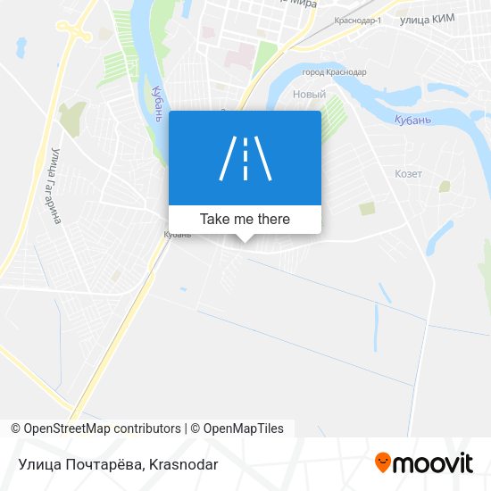 Улица Почтарёва map