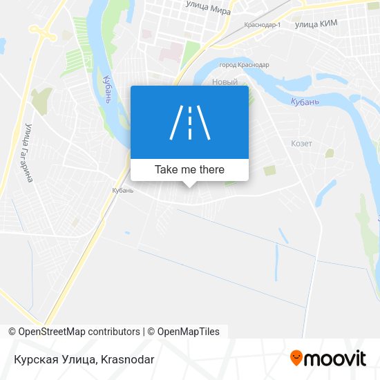 Курская Улица map