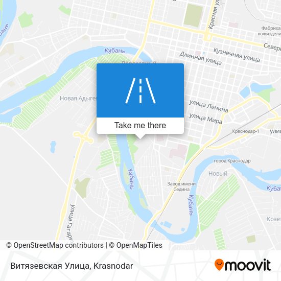 Витязевская Улица map
