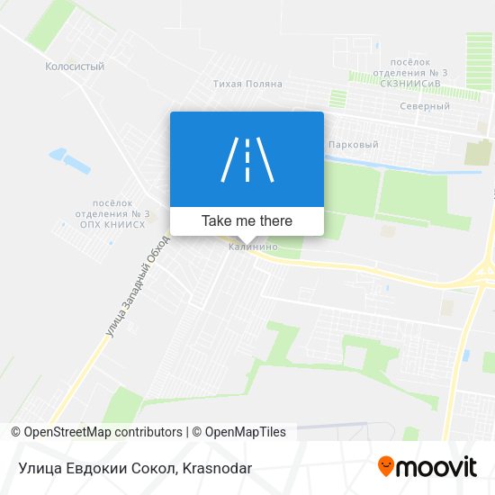 Улица Евдокии Сокол map