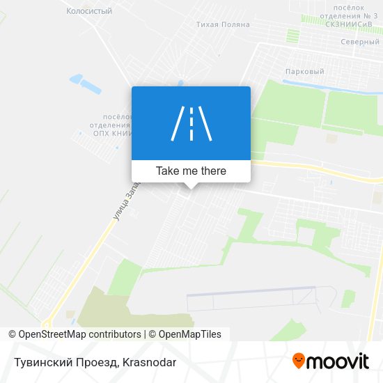 Тувинский Проезд map