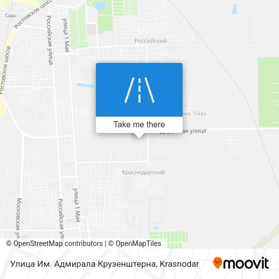 Улица Им. Адмирала Крузенштерна map