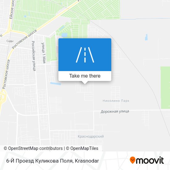 6-Й Проезд Куликова Поля map