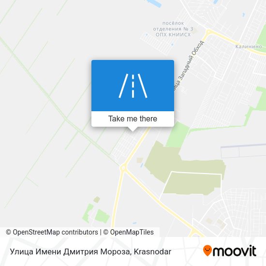 Улица Имени Дмитрия Мороза map