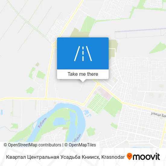 Квартал Центральная Усадьба Книисх map