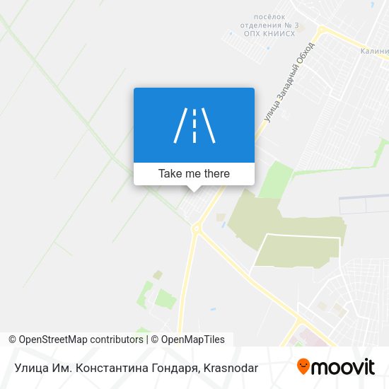 Улица Им. Константина Гондаря map