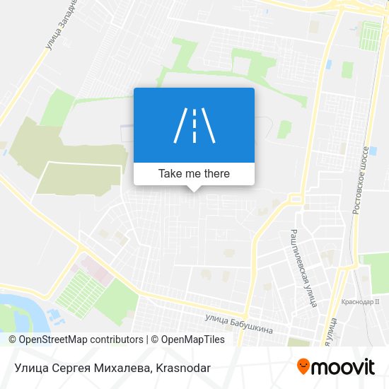 Улица Сергея Михалева map