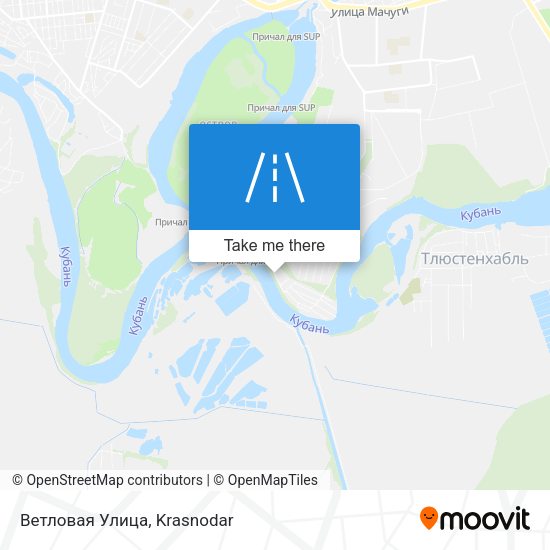 Ветловая Улица map