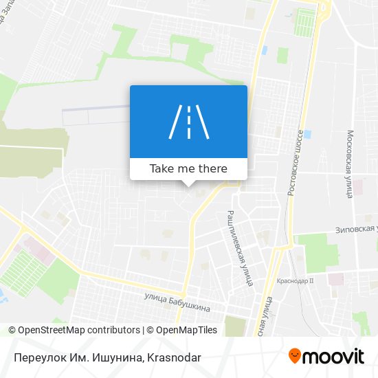 Переулок Им. Ишунина map