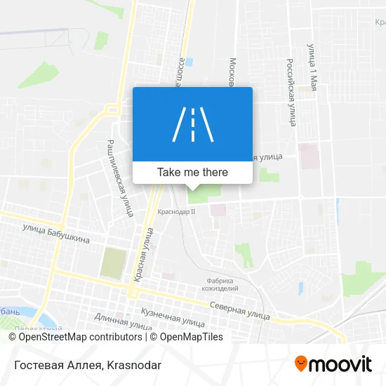 Гостевая Аллея map