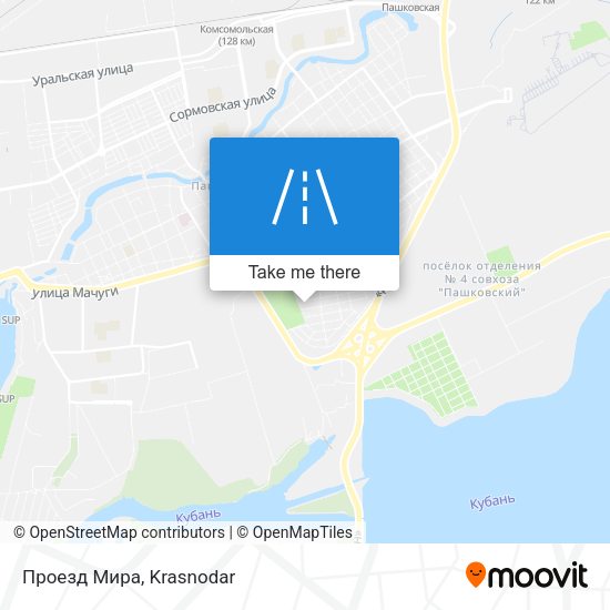 Проезд Мира map