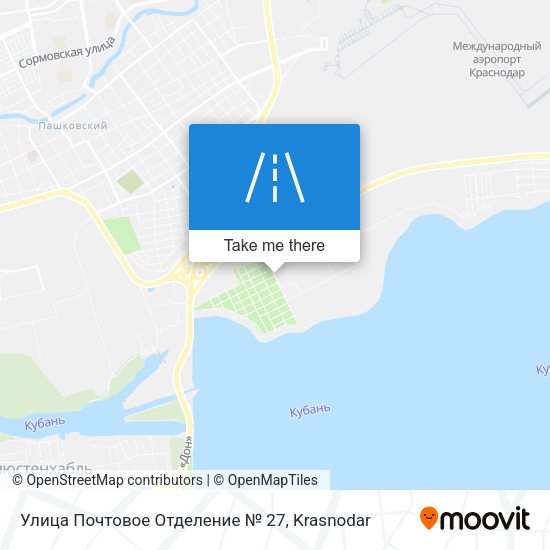 Улица Почтовое Отделение № 27 map