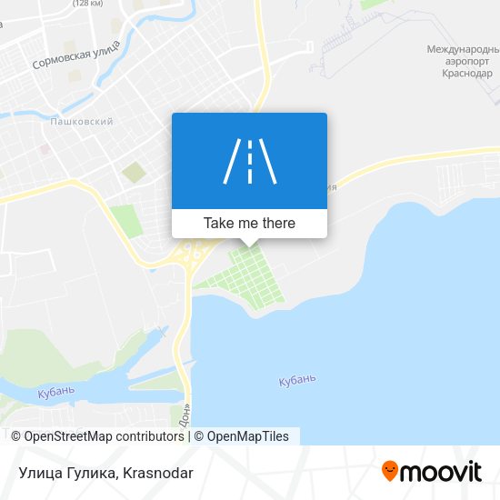 Улица Гулика map
