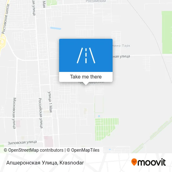 Апшеронская Улица map
