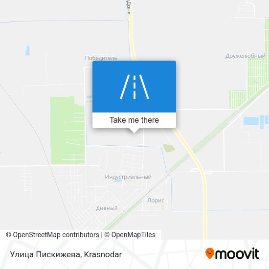 Улица Пискижева map