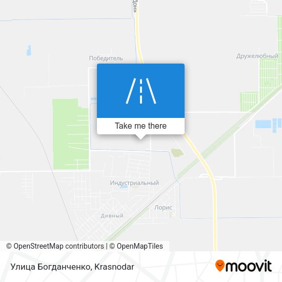 Улица Богданченко map