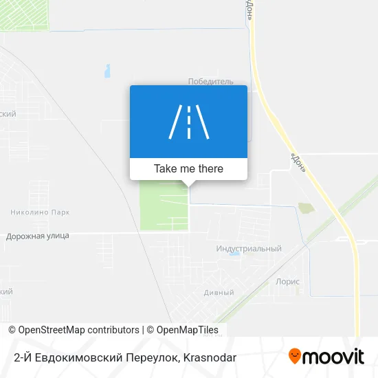 2-Й Евдокимовский Переулок map