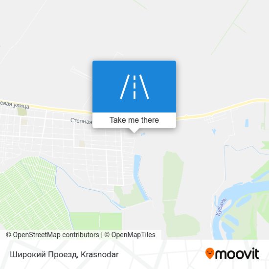 Широкий Проезд map