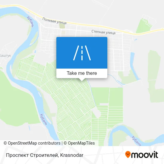Проспект Строителей map