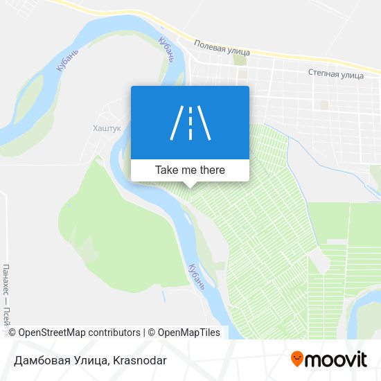 Дамбовая Улица map