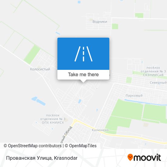 Прованская Улица map