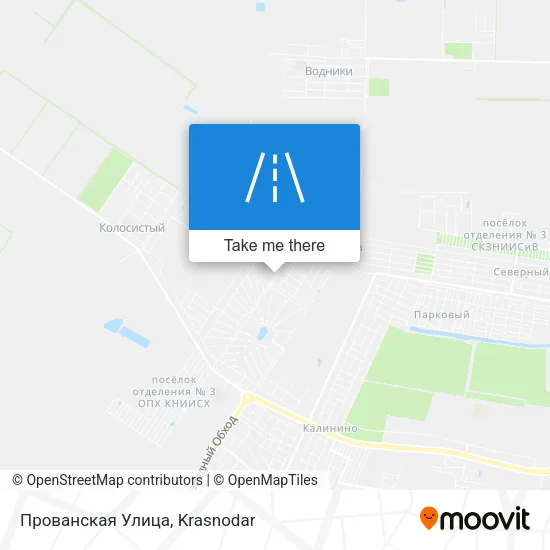 Прованская Улица map
