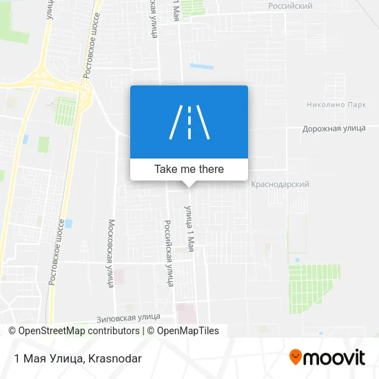 1 Мая Улица map