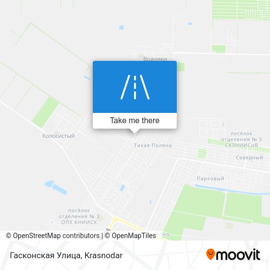 Гасконская Улица map