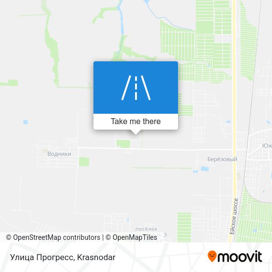 Улица Прогресс map